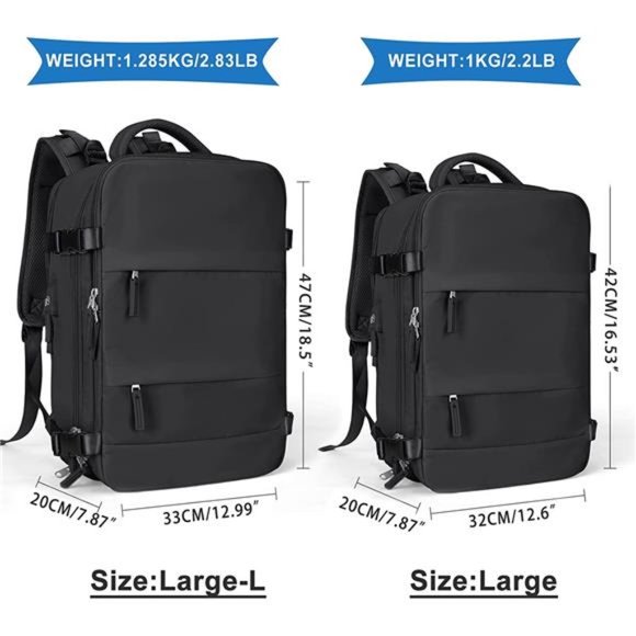 Large Travel Backpack For Women Men Carry On Backpack Hiking Backpack Waterproof main image 6